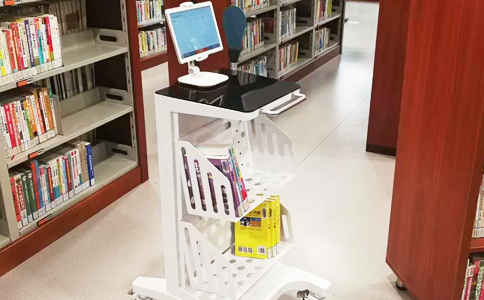 广州图书馆图书智能分拣采用c7娱乐读写器